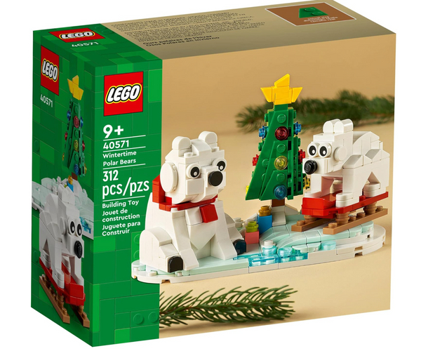 Wintertime Polar Bears LEGO Set