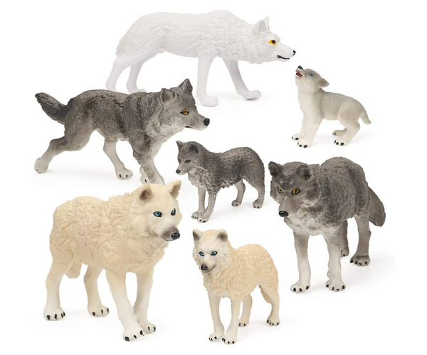 Wolf Figurine Set