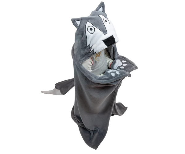 Wolf Sweatshirt Robe