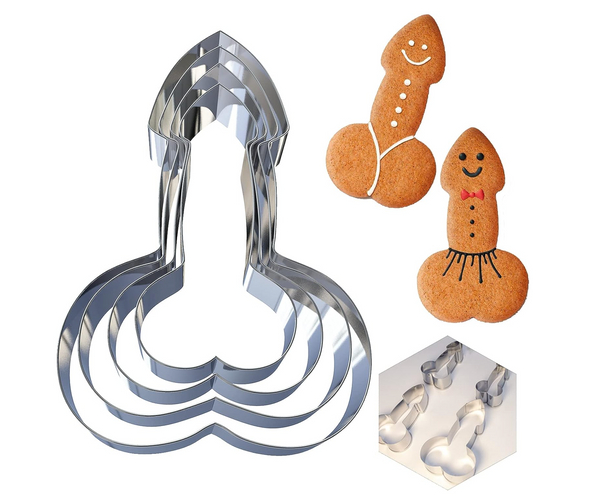 Wonderful Willy Cookie Cutter Set