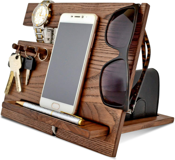 Wooden Phone Docking Station