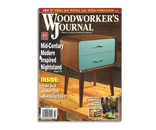 Woodworker's Journal Subscription