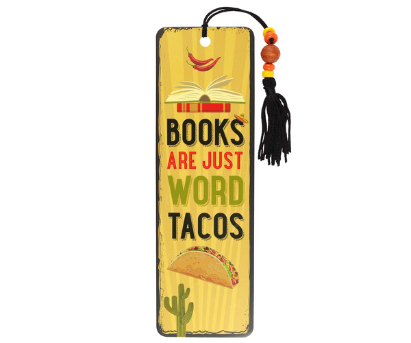 Word Tacos Funny Bookmark