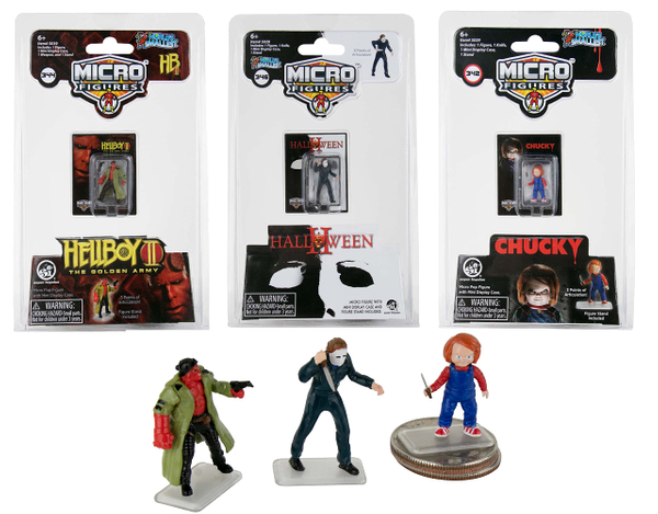 World's Smallest Universal Horror Figurines Set