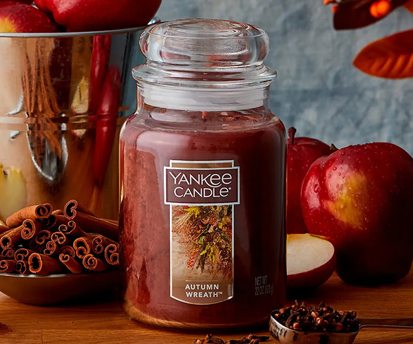 Yankee Candle Autumn Wreath Candle