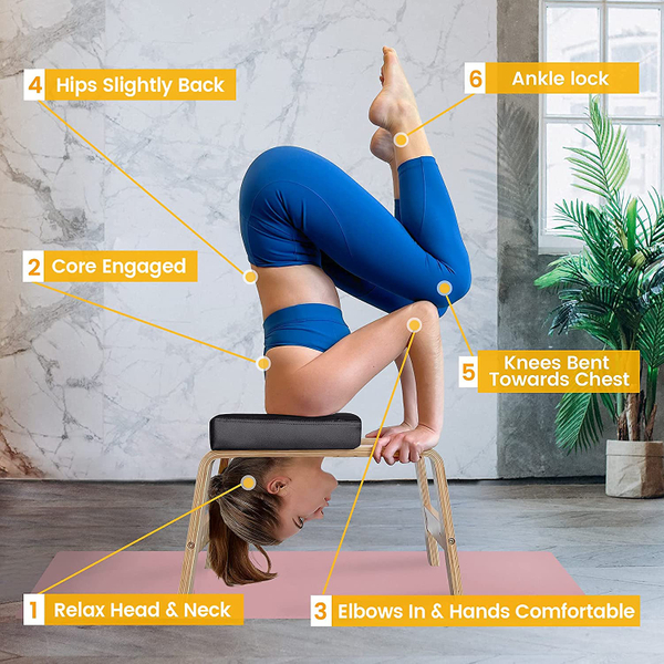 Yoga Headstand Bench