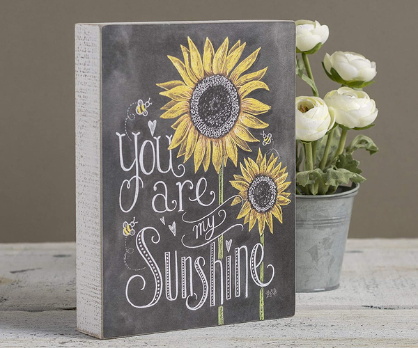 You Are My Sunshine Chalkboard Sign