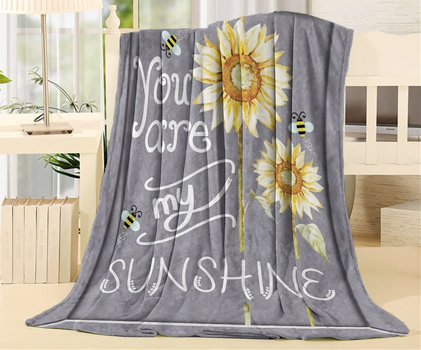 You Are My Sunshine Fleece Blanket