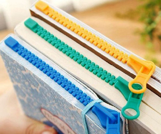 Zipper Bookmark