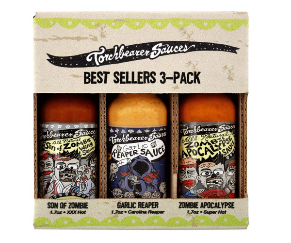 Zombie Apocalypse Hot Sauce Trio