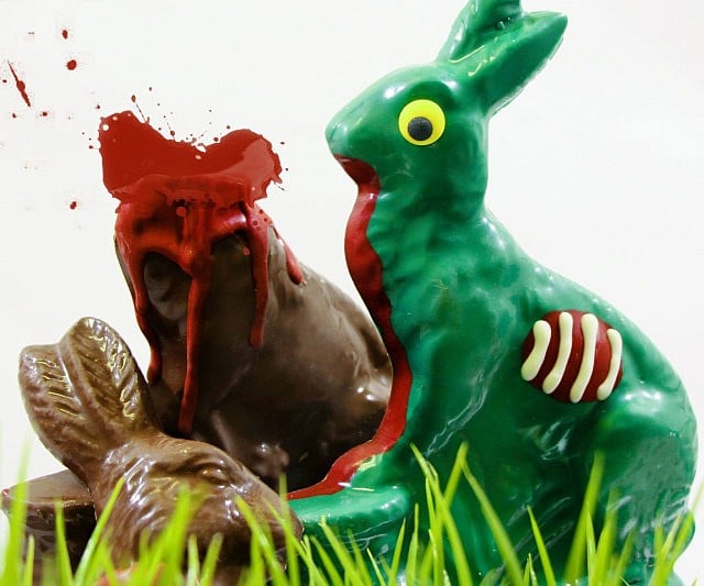 Zombie Chocolate Easter Bunny