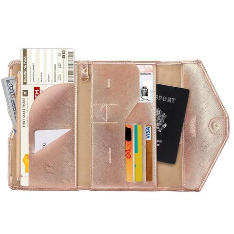 Zoppen RFID Blocking Travel Wallet