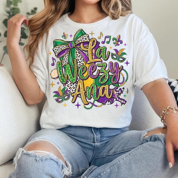 Mardi Gras PNG, La Weezy Ana PNG, Laweezyana png, Fat Tuesday, Louisiana Map Design, Coquette bow, Trendy Mardi Gras Png, White Leopard PNG